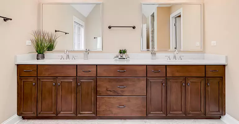 Bathroom Cabinet Renovation in Kingston