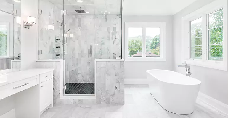 Full Shower Remodel in Kingston