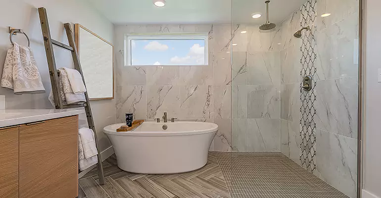 Luxury Master Bath Designs in Kingston