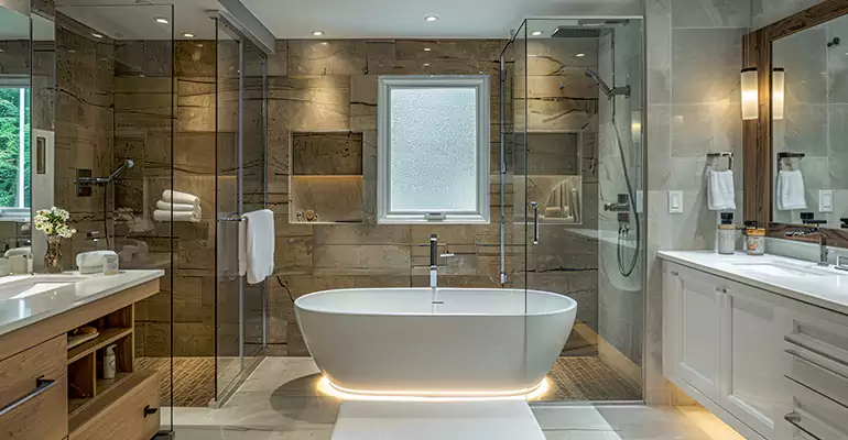 Master Suite Bathroom Remodel in Kingston, NY