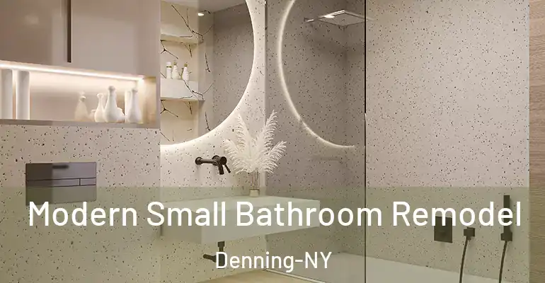 inner Bathroom imggen Modern Small Bathroom Remodel Denning-NY